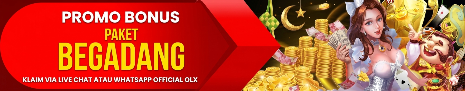 PROMO BONUS PAKET BEGADANG ALL MEMBER OLX4D