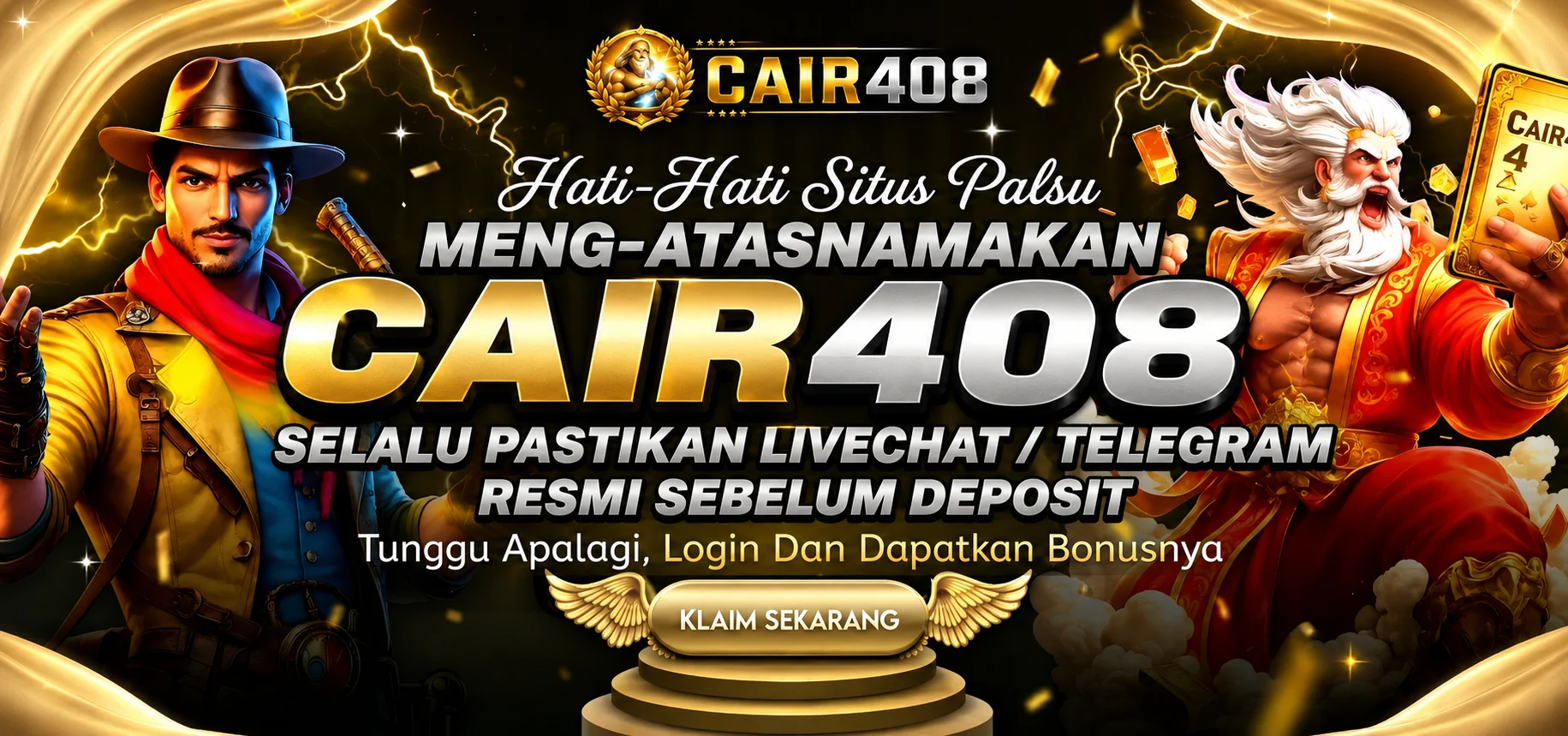 SELAMAT DATANG DI Cair408 situs slot tergacor dan terupdate