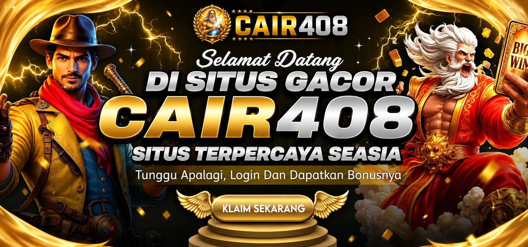 SELAMAT DATANG DI Cair408 situs slot tergacor dan terupdate