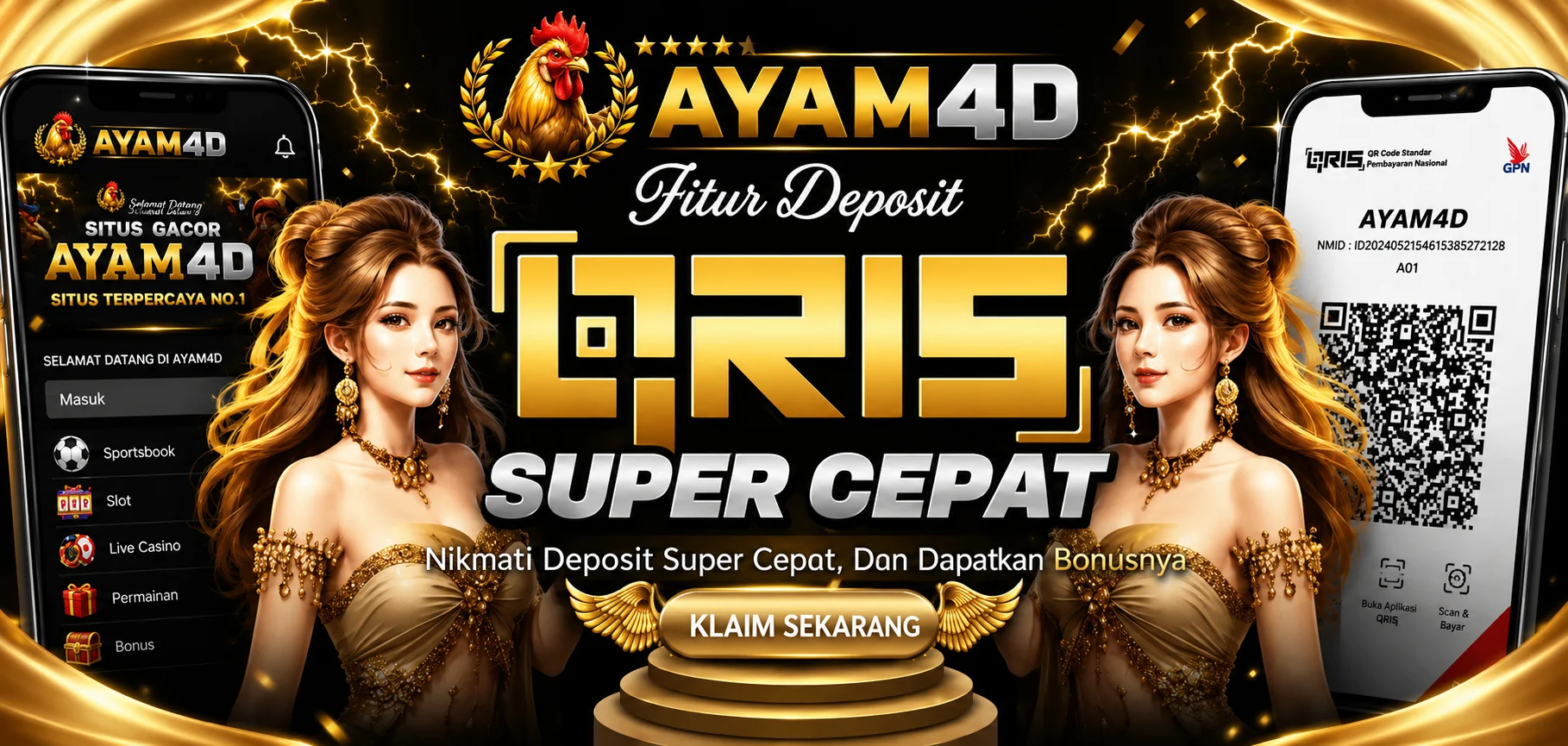 SELAMAT DATANG DI AYAM4D situs slot tergacor dan terupdate